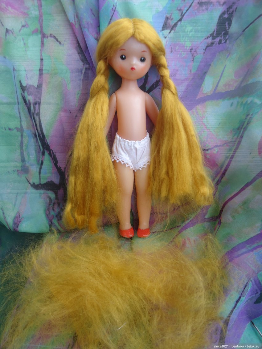 Как я делаю парички — Волосы и парики для кукол: МК