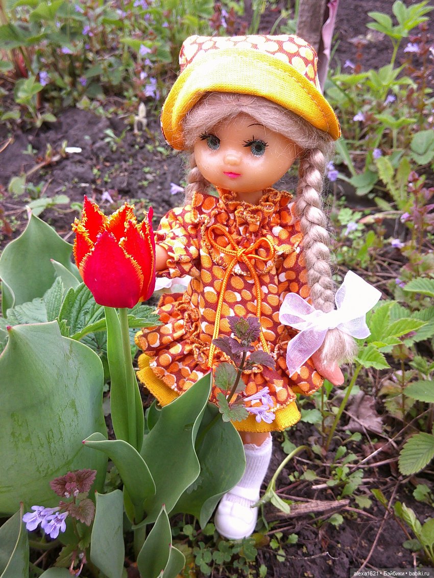 Машенька. Весна — Советские винтажные куклы (СССР): Ленигрушка