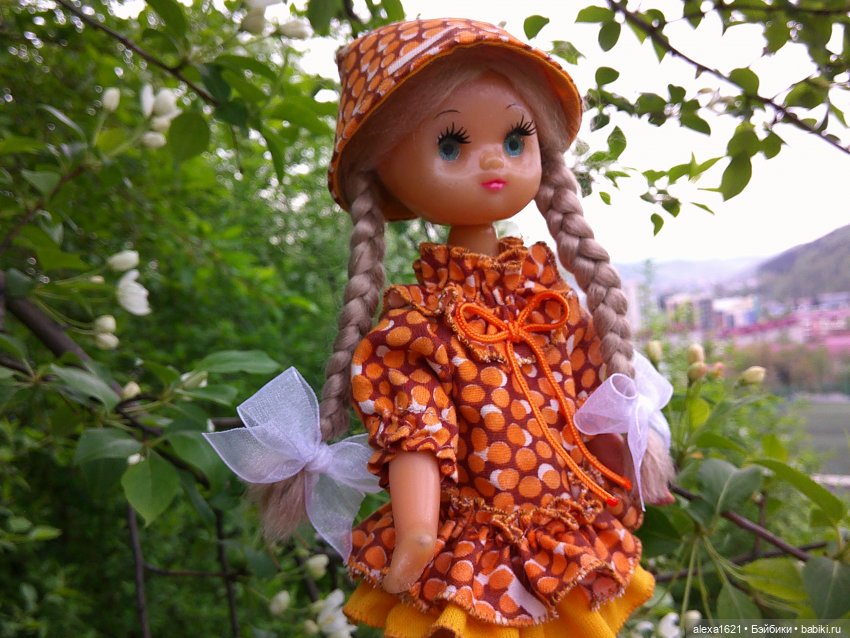 Машенька. Весна — Советские винтажные куклы (СССР): Ленигрушка (фото 3)