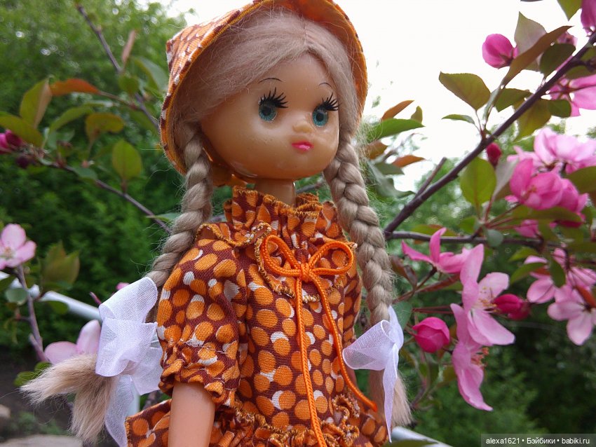 Машенька. Весна — Советские винтажные куклы (СССР): Ленигрушка (фото 5)