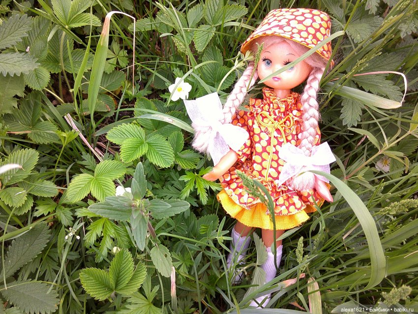 Машенька. Весна — Советские винтажные куклы (СССР): Ленигрушка (фото 2)