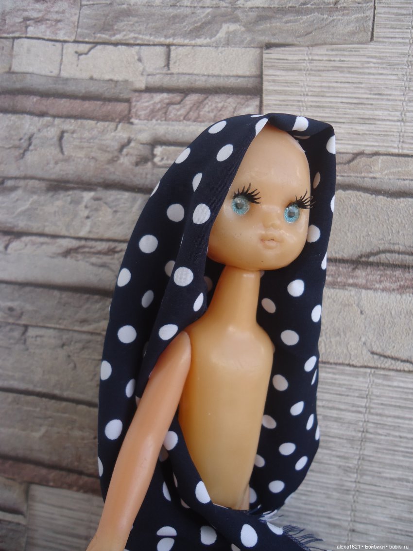 Машенька, преображаемся — Ремонт кукол СССР и ГДР (немок): чернота (фото 2)