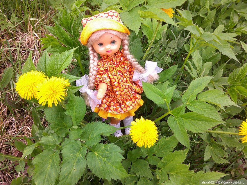 Машенька. Весна — Советские винтажные куклы (СССР): Ленигрушка