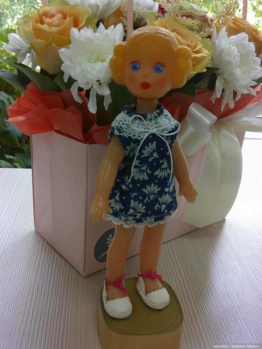 Лизонька — Советские винтажные куклы (СССР): Ленигрушка (фото 5)