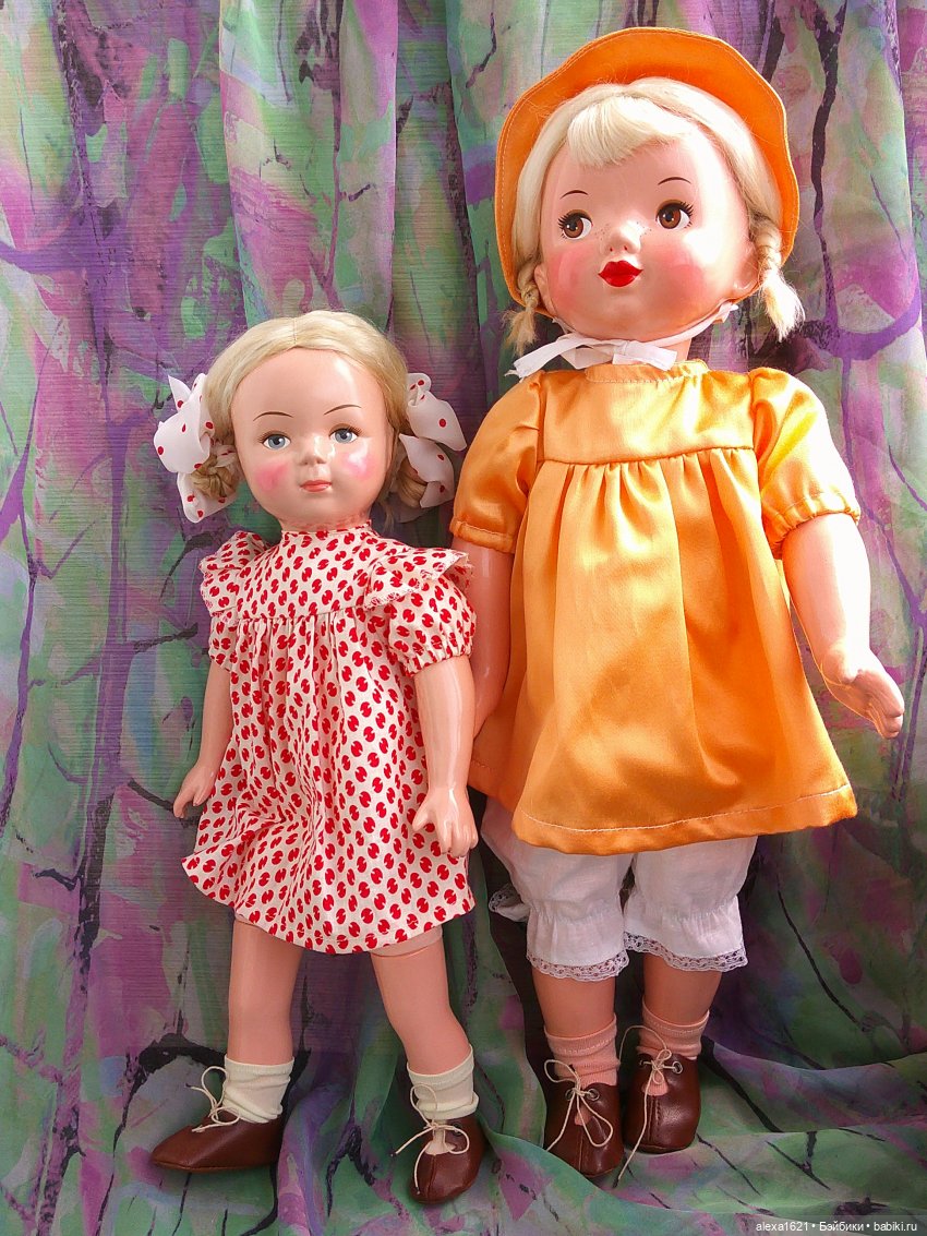 Поля и Ляля — Советские винтажные куклы (СССР): Ленигрушка (фото 3)