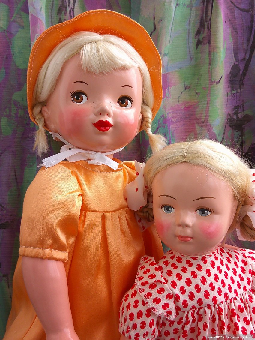 Поля и Ляля — Советские винтажные куклы (СССР): Ленигрушка (фото 2)