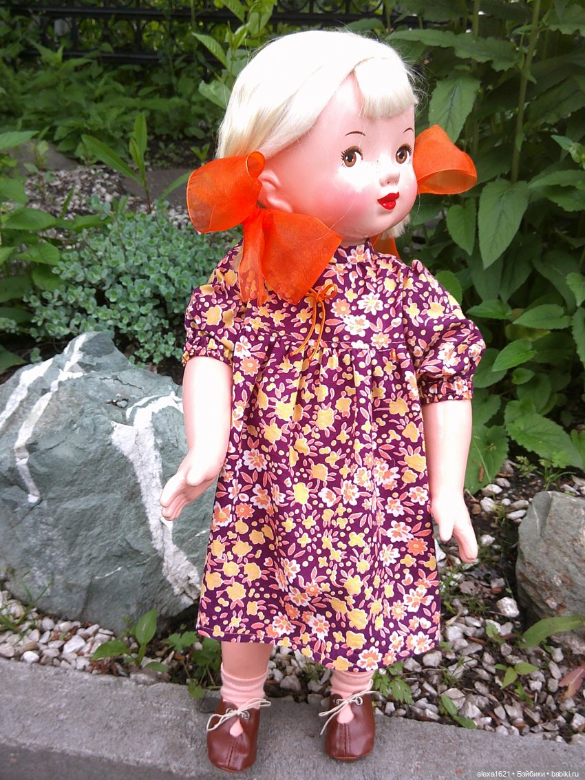 Поленька — Советские винтажные куклы (СССР): Ленигрушка (фото 3)