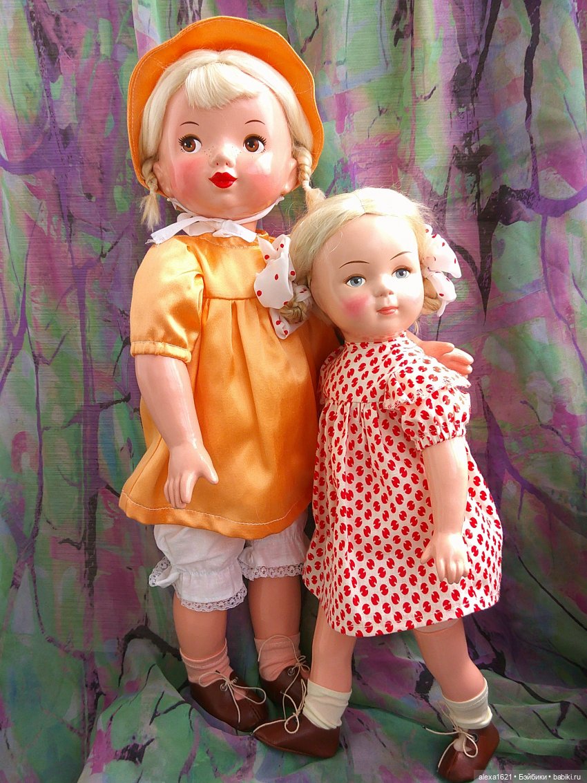 Поля и Ляля — Советские винтажные куклы (СССР): Ленигрушка (фото 7)