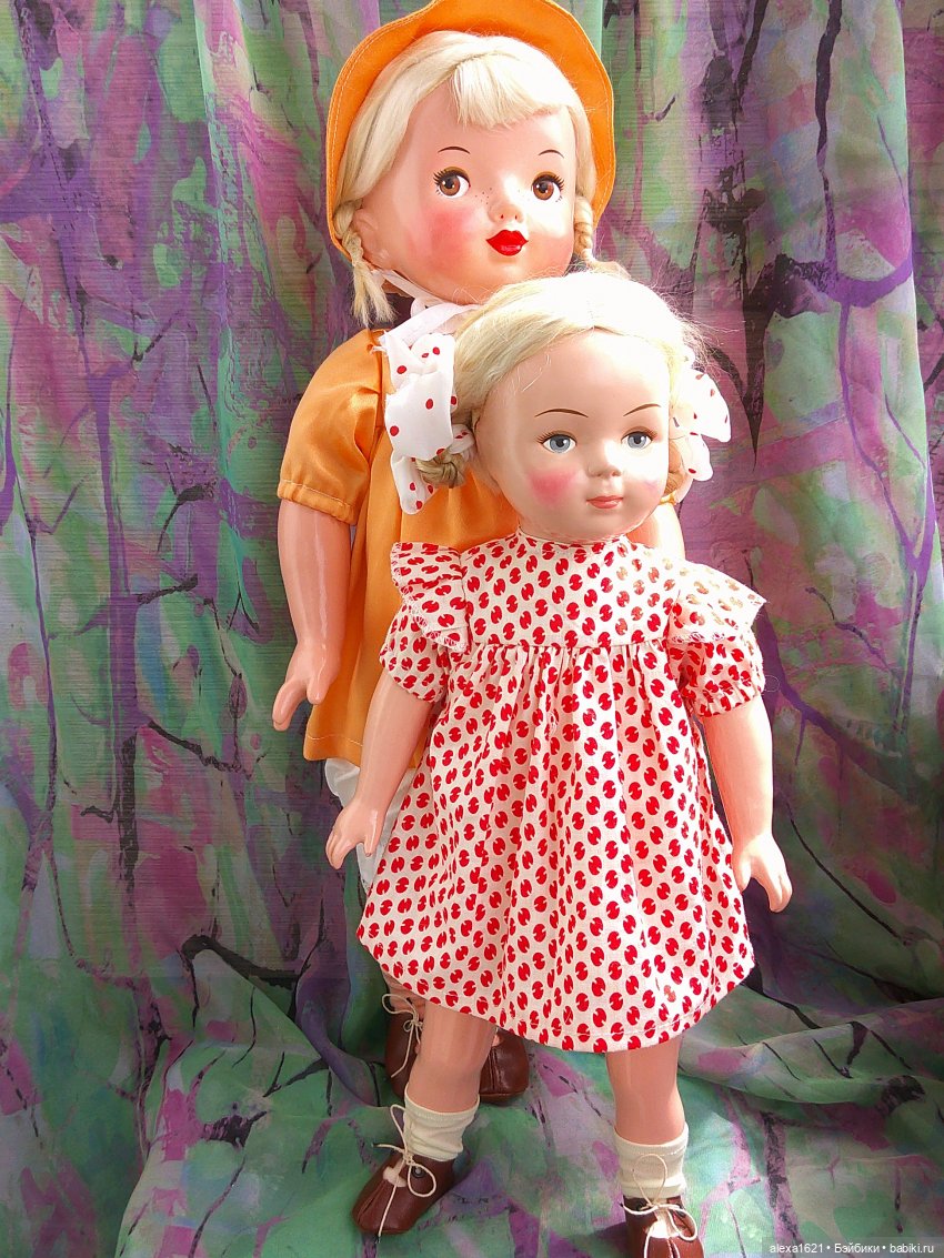 Поля и Ляля — Советские винтажные куклы (СССР): Ленигрушка (фото 6)