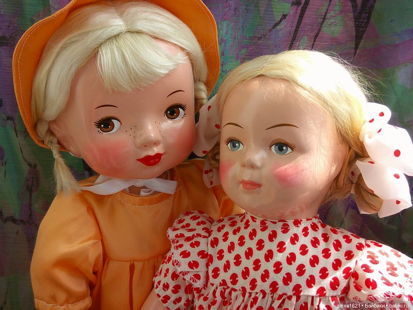 Поля и Ляля — Советские винтажные куклы (СССР): Ленигрушка (фото 4)