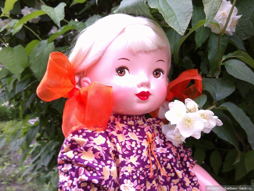 Поленька — Советские винтажные куклы (СССР): Ленигрушка (фото 5)