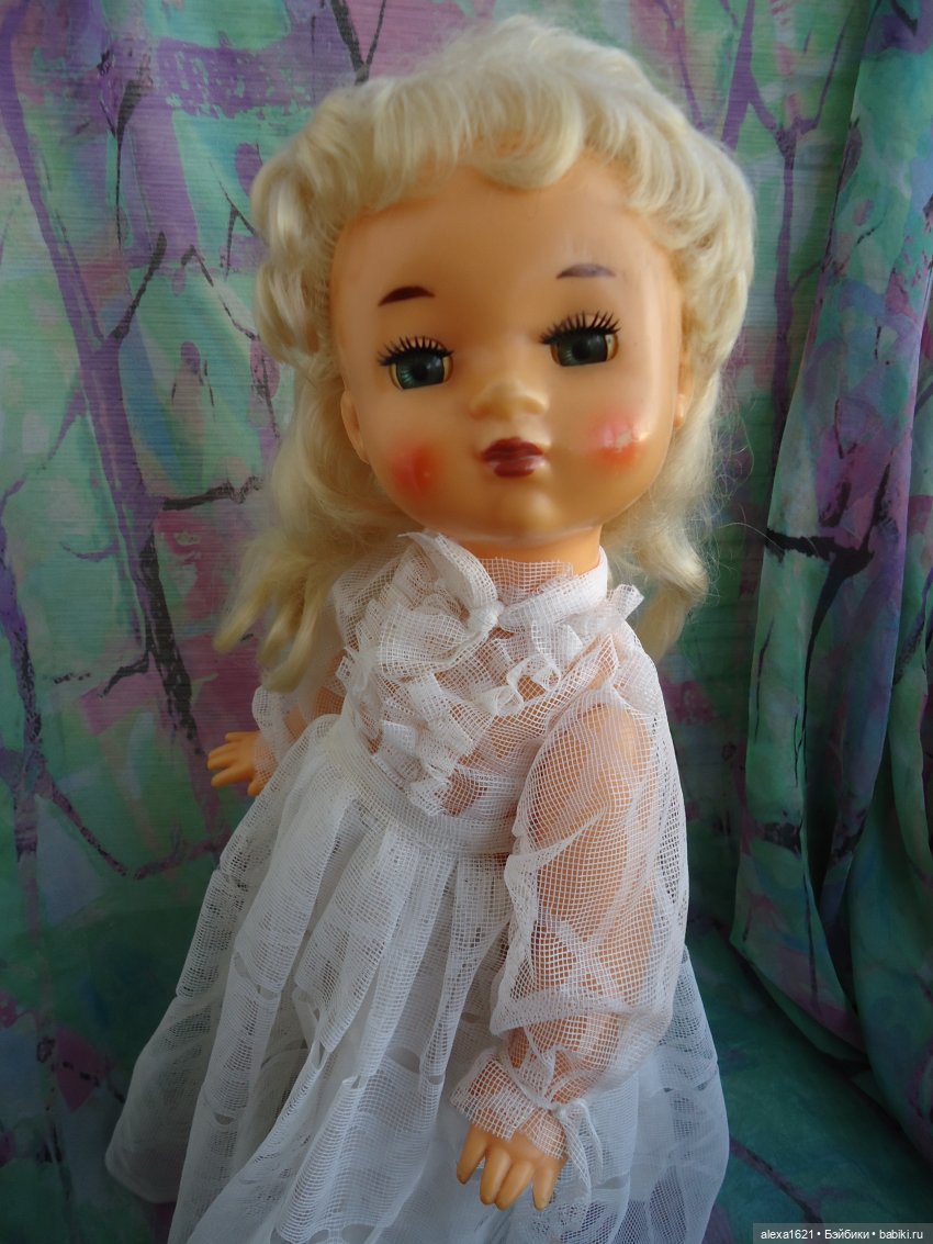 Оля, Мстёра — Советские винтажные куклы (СССР): Ленигрушка (фото 3)