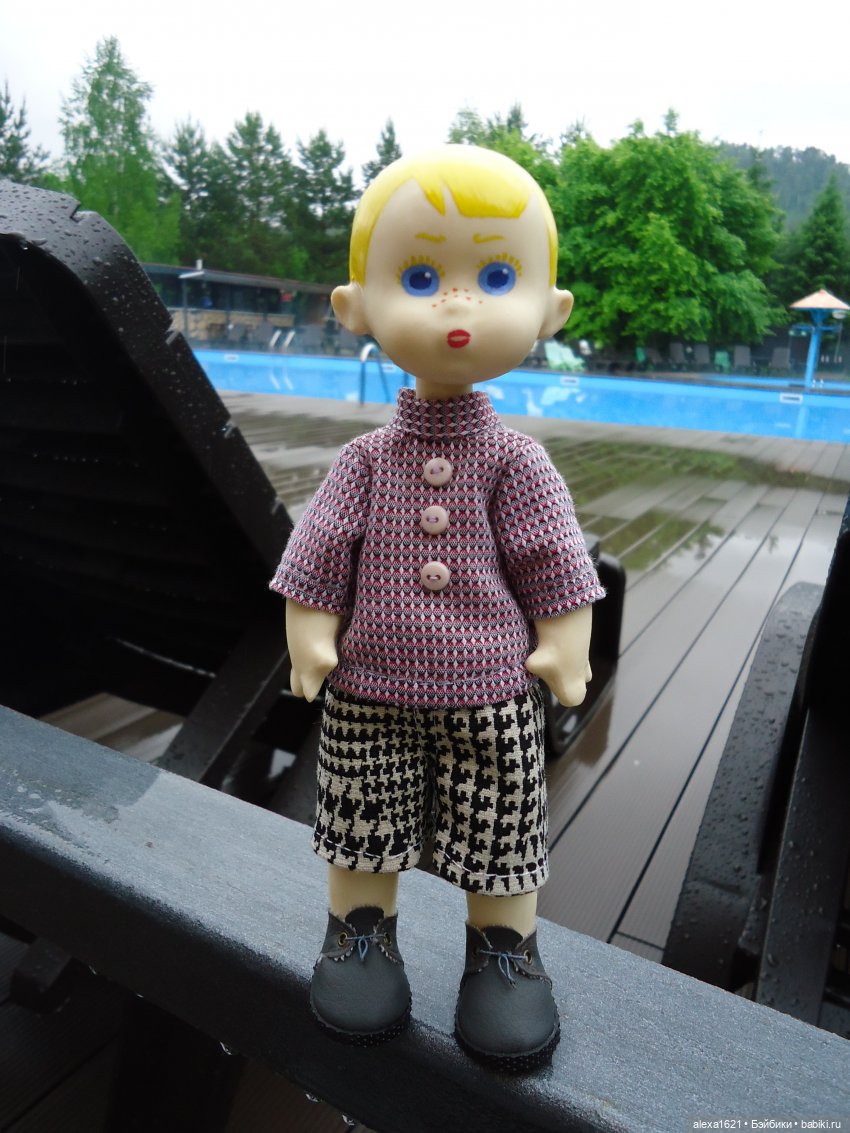 Путешествие Вовочки — Советские винтажные куклы (СССР): Ленигрушка