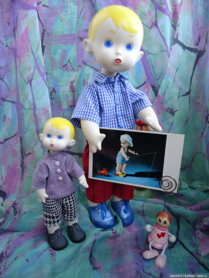 Путешествие Вовочки — Советские винтажные куклы (СССР): Ленигрушка (фото 3)