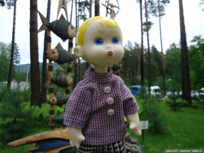 Путешествие Вовочки — Советские винтажные куклы (СССР): Ленигрушка