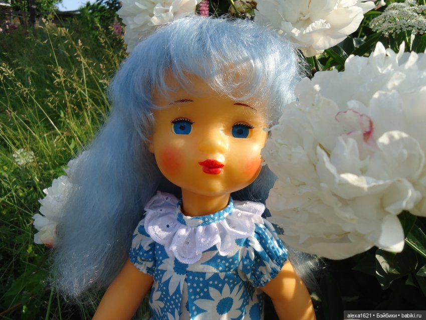 Мальвинка Оля.Пионы — Советские винтажные куклы (СССР): Ленигрушка