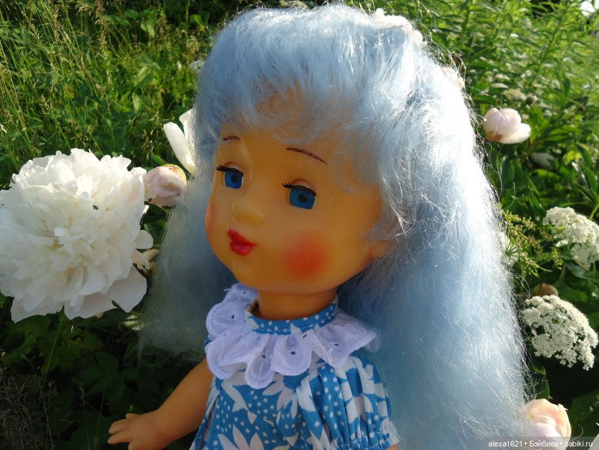 Мальвинка Оля.Пионы — Советские винтажные куклы (СССР): Ленигрушка