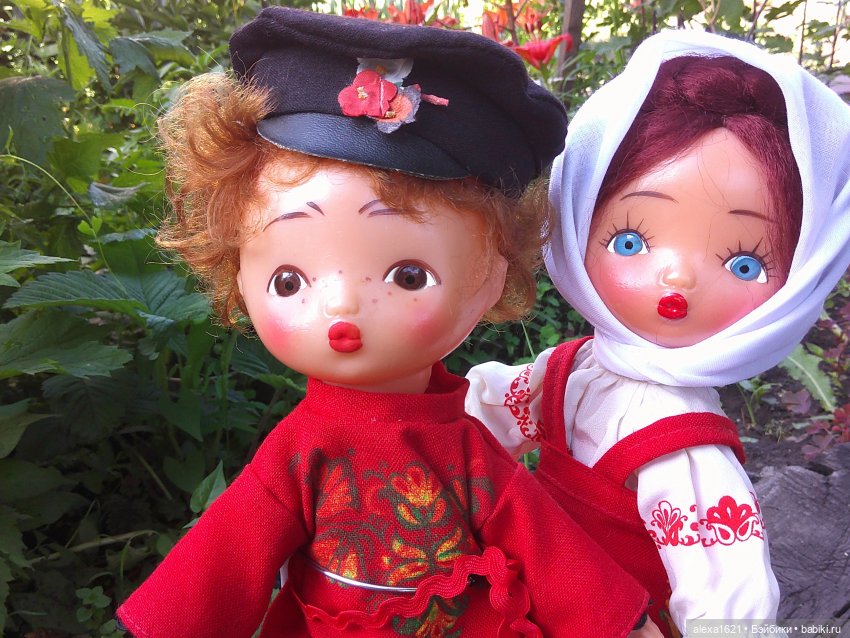 Сладкая парочка — Советские винтажные куклы (СССР): Ленигрушка
