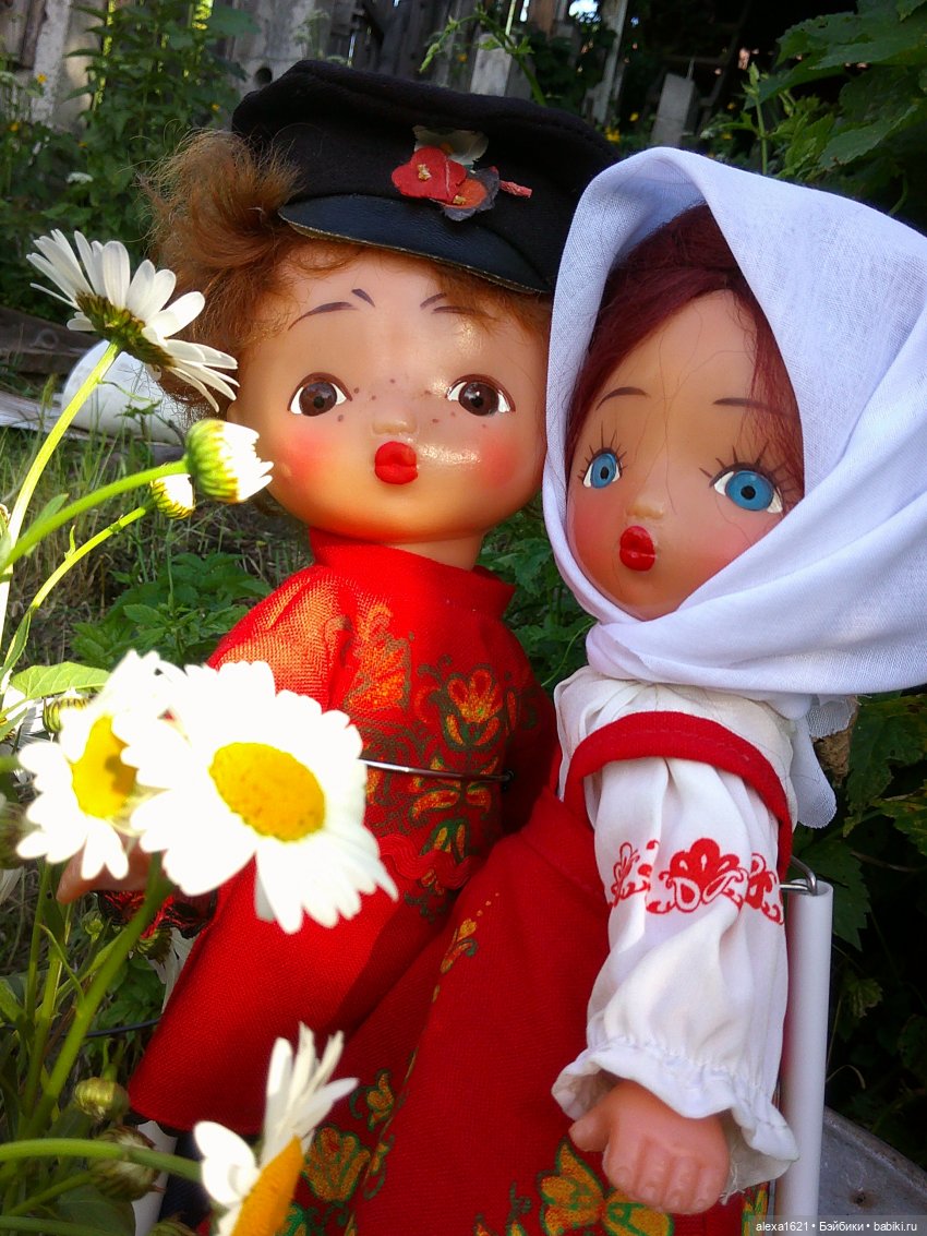 Сладкая парочка — Советские винтажные куклы (СССР): Ленигрушка