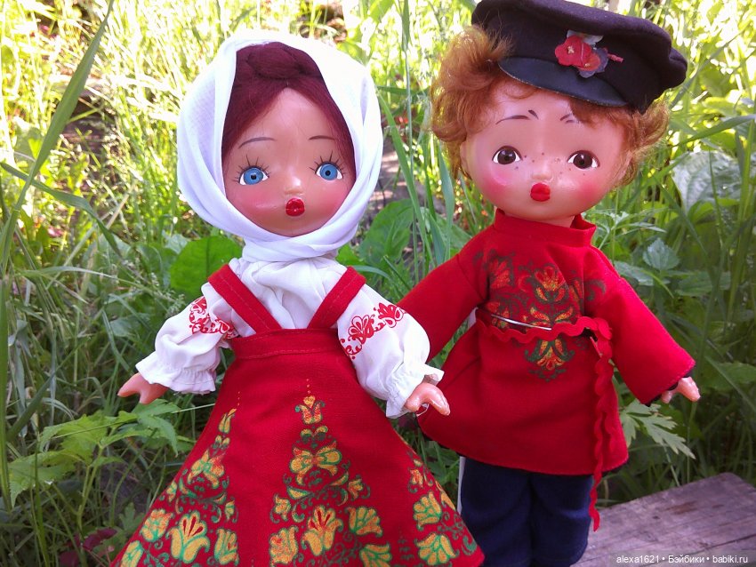 Сладкая парочка — Советские винтажные куклы (СССР): Ленигрушка (фото 5)