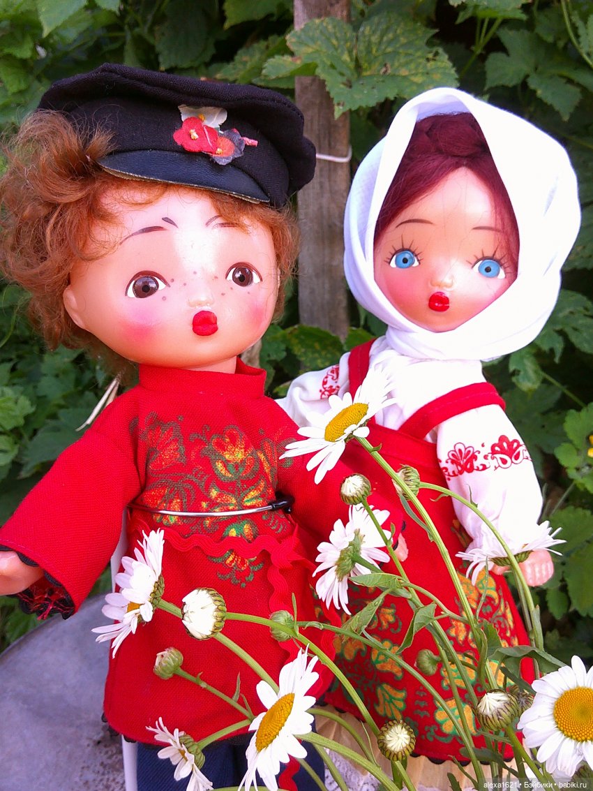 Сладкая парочка — Советские винтажные куклы (СССР): Ленигрушка
