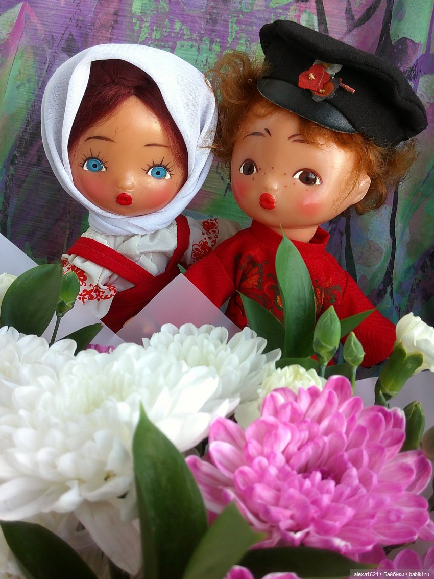 Сладкая парочка — Советские винтажные куклы (СССР): Ленигрушка