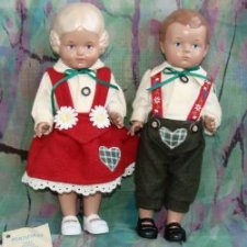 Пара кукол Schildkrot