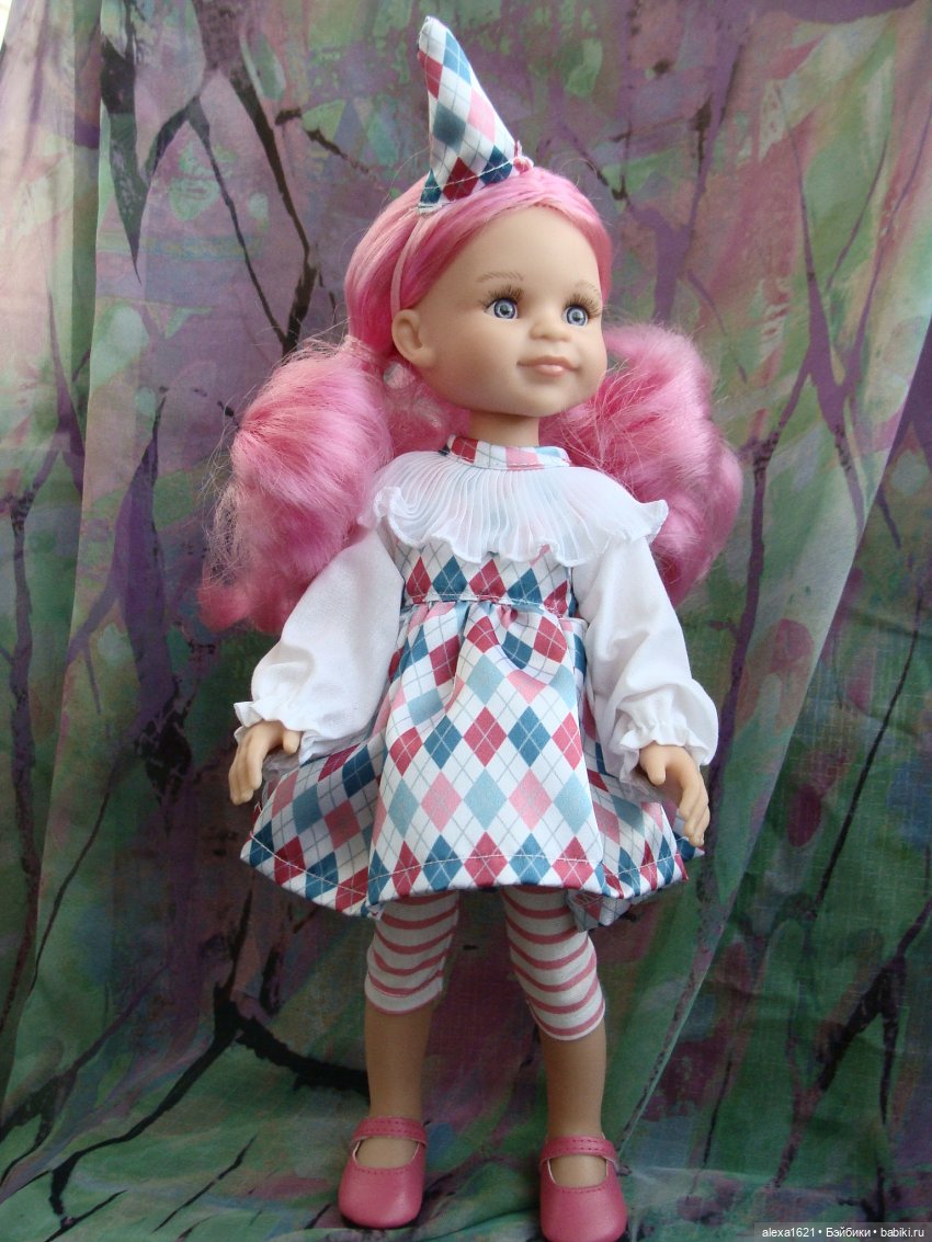 Куколка-праздник. Коломбина | Бэйбики Куколка-праздник. Коломбина (фото 3)