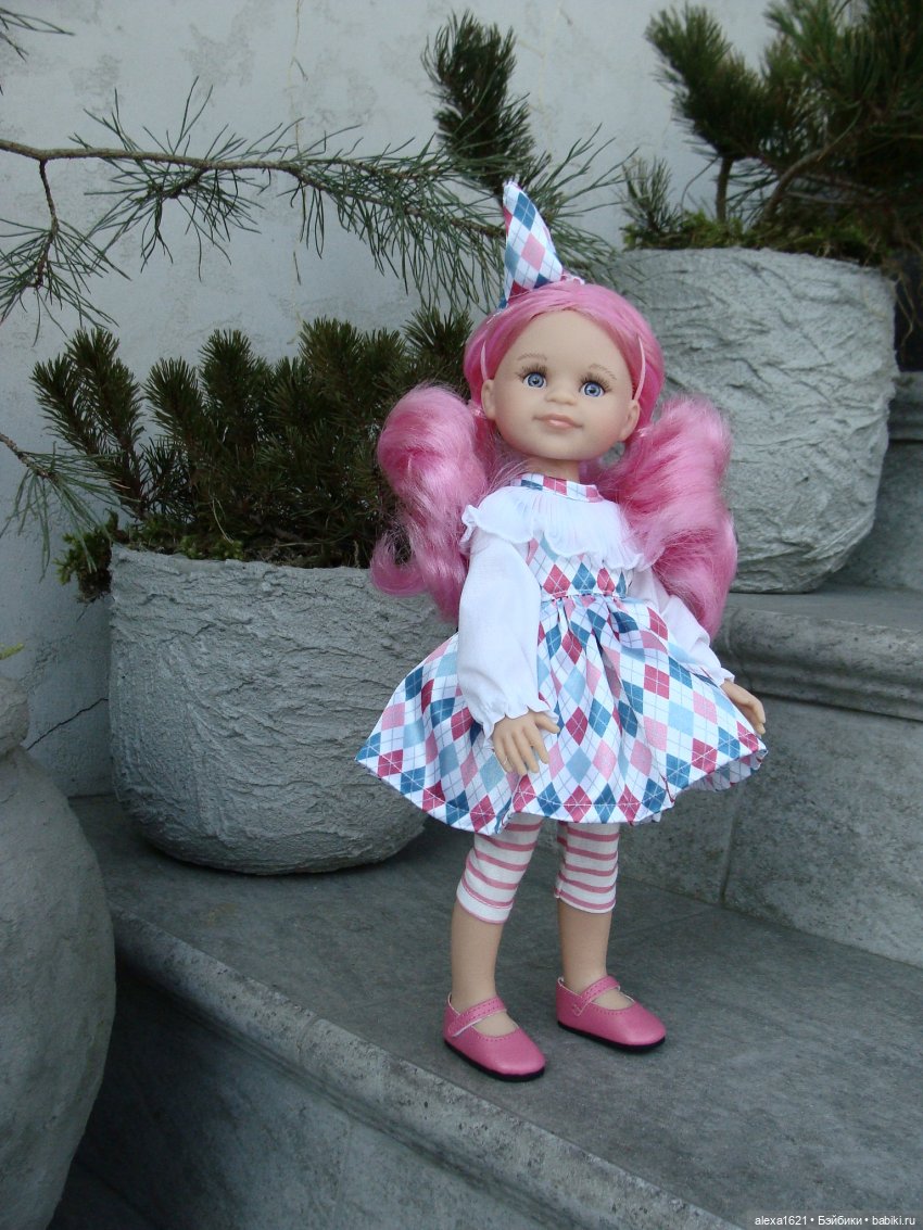 Куколка-праздник. Коломбина | Бэйбики Куколка-праздник. Коломбина