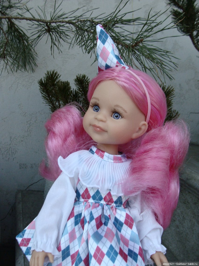 Куколка-праздник. Коломбина | Бэйбики Куколка-праздник. Коломбина (фото 6)
