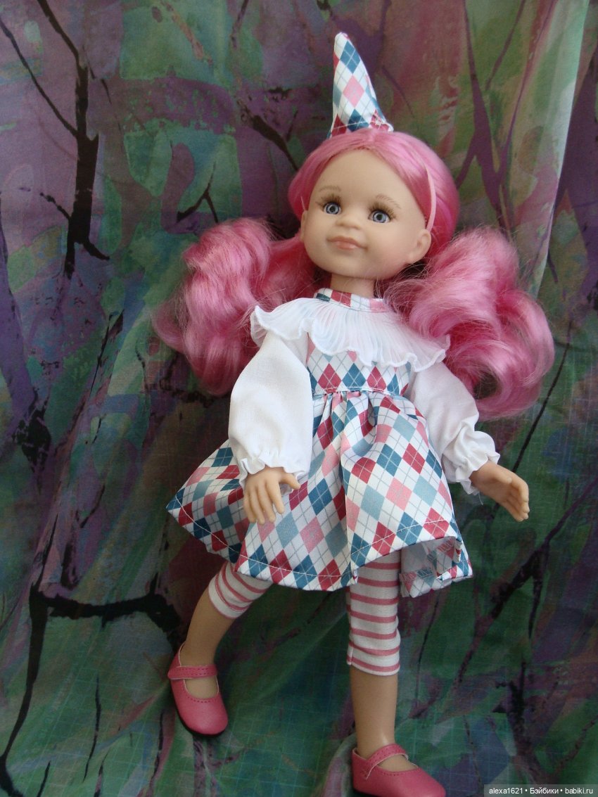 Куколка-праздник. Коломбина | Бэйбики Куколка-праздник. Коломбина
