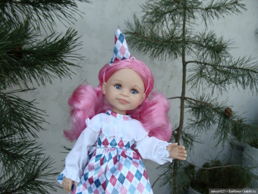 Куколка-праздник. Коломбина | Бэйбики Куколка-праздник. Коломбина