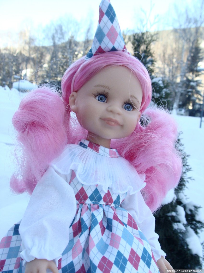 Куколка-праздник. Коломбина | Бэйбики Куколка-праздник. Коломбина