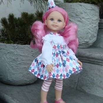 Куколка-праздник. Коломбина