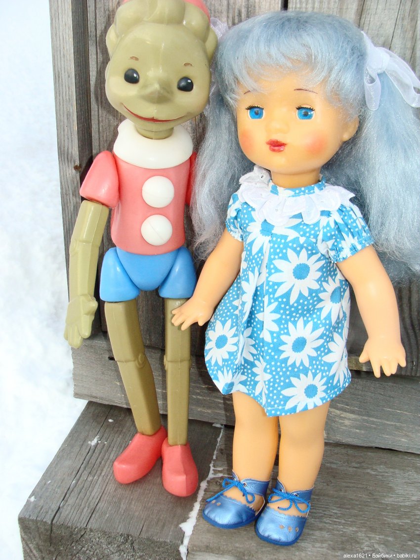 Буратино — Игрушки СССР и советского детства: резиновые