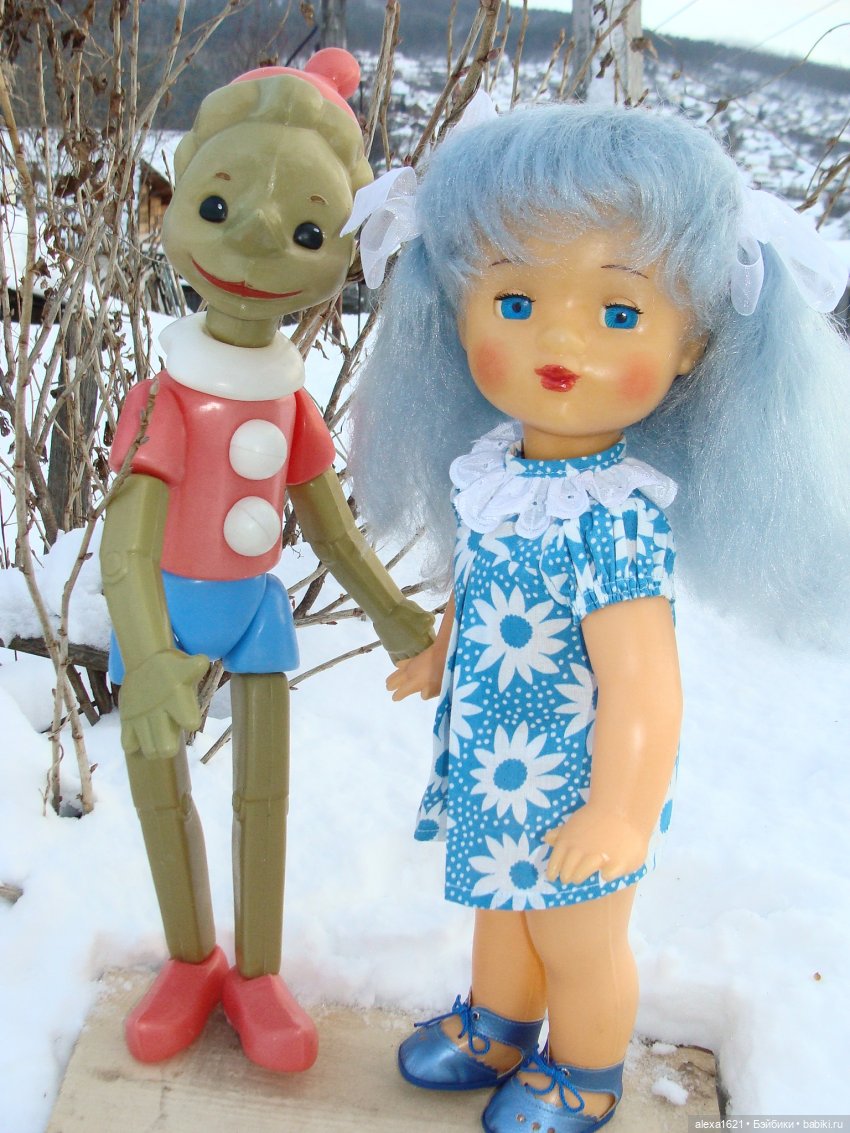 Буратино — Игрушки СССР и советского детства: резиновые