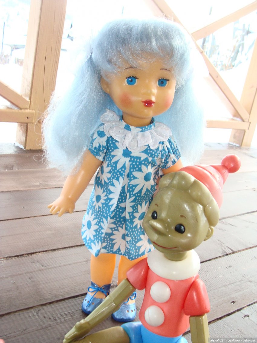 Буратино — Игрушки СССР и советского детства: резиновые