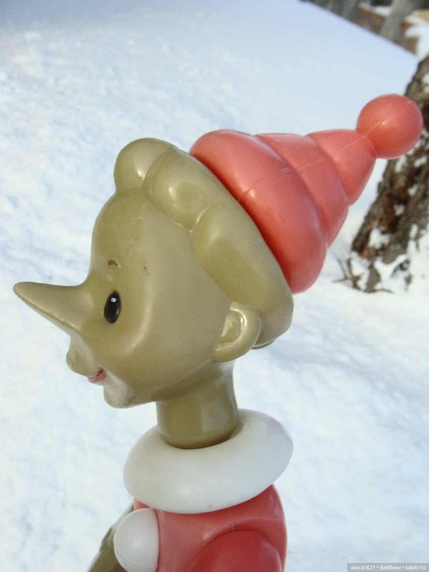 Буратино — Игрушки СССР и советского детства: резиновые (фото 6)