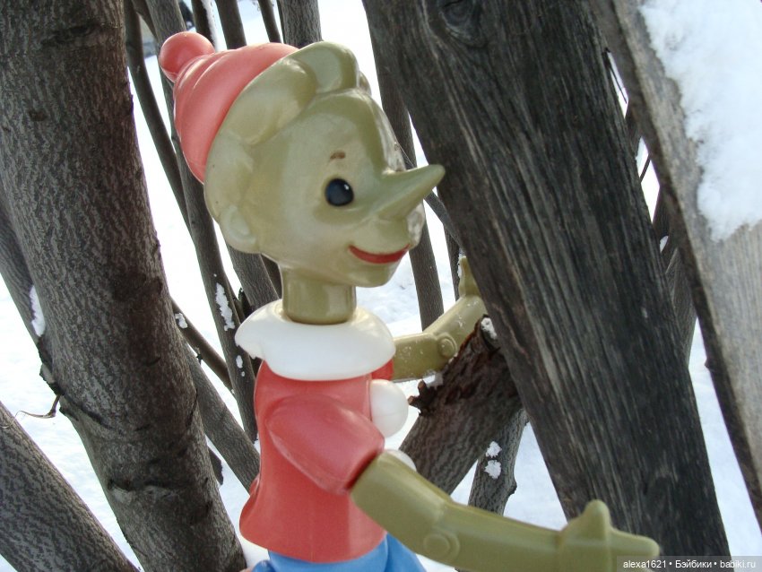 Буратино — Игрушки СССР и советского детства: резиновые (фото 8)