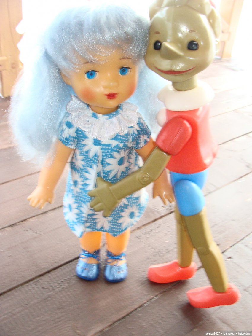 Буратино — Игрушки СССР и советского детства: резиновые