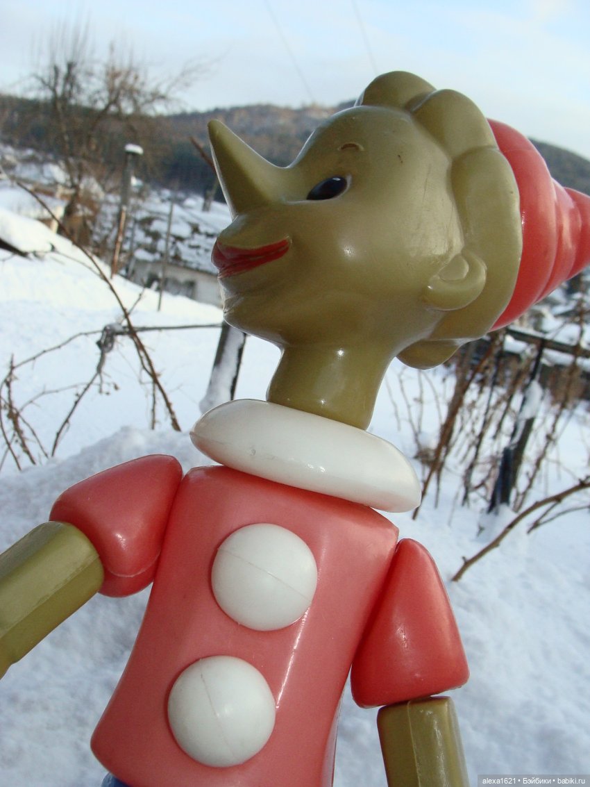 Буратино — Игрушки СССР и советского детства: резиновые (фото 4)