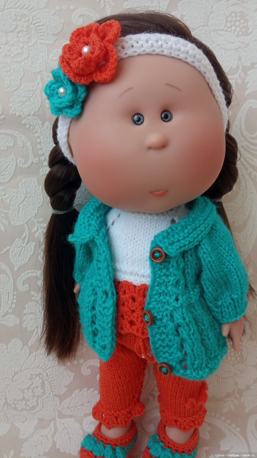 Мия и копилка свинка — Испанские куклы (разное): Vestida de Azul (фото 2)