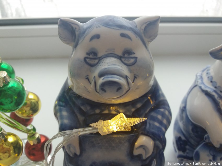 Как мои хрюшки Новый год празднуют (фото 2)