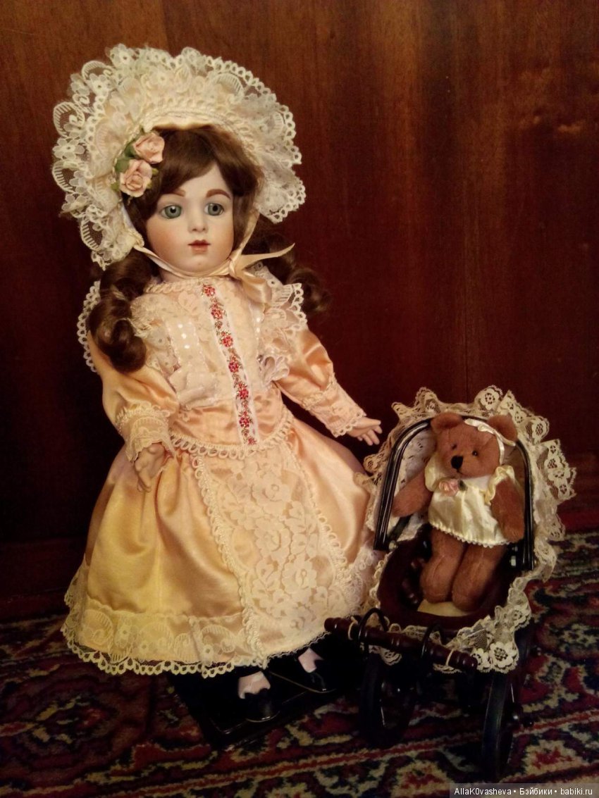Моя коллекция реплик антикварных кукол (фото 3)
