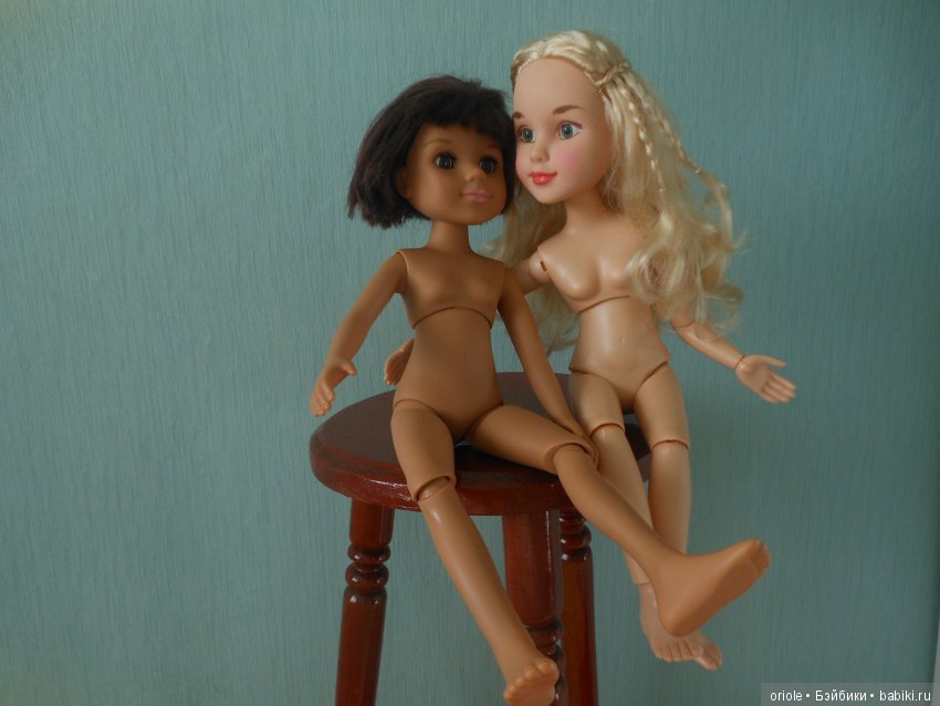 Две сестрички-шарнирочки — Разные шарнирные куклы (не БЖД): редкие (фото 9)