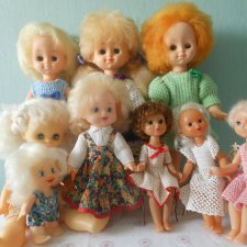 Такие разные советские куклы Жени