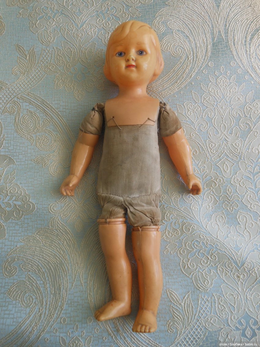 Оденем Катю | Бэйбики Оденем Катю — Советские винтажные куклы (СССР): Ленигрушка (фото 2)