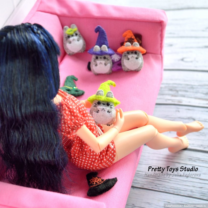 Pretty Toys Studio Handmade by Julia Fedorova Миниатюра для кукол Кукольная миниатюра Миниатюрные животные ручной работы