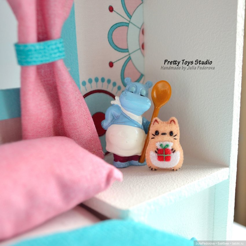 Pretty Toys Studio Handmade by Julia Fedorova Миниатюра для кукол Кукольная миниатюра Миниатюрные животные ручной работы
