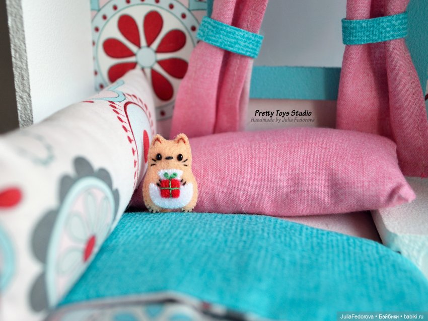 Pretty Toys Studio Handmade by Julia Fedorova Миниатюра для кукол Кукольная миниатюра Миниатюрные животные ручной работы